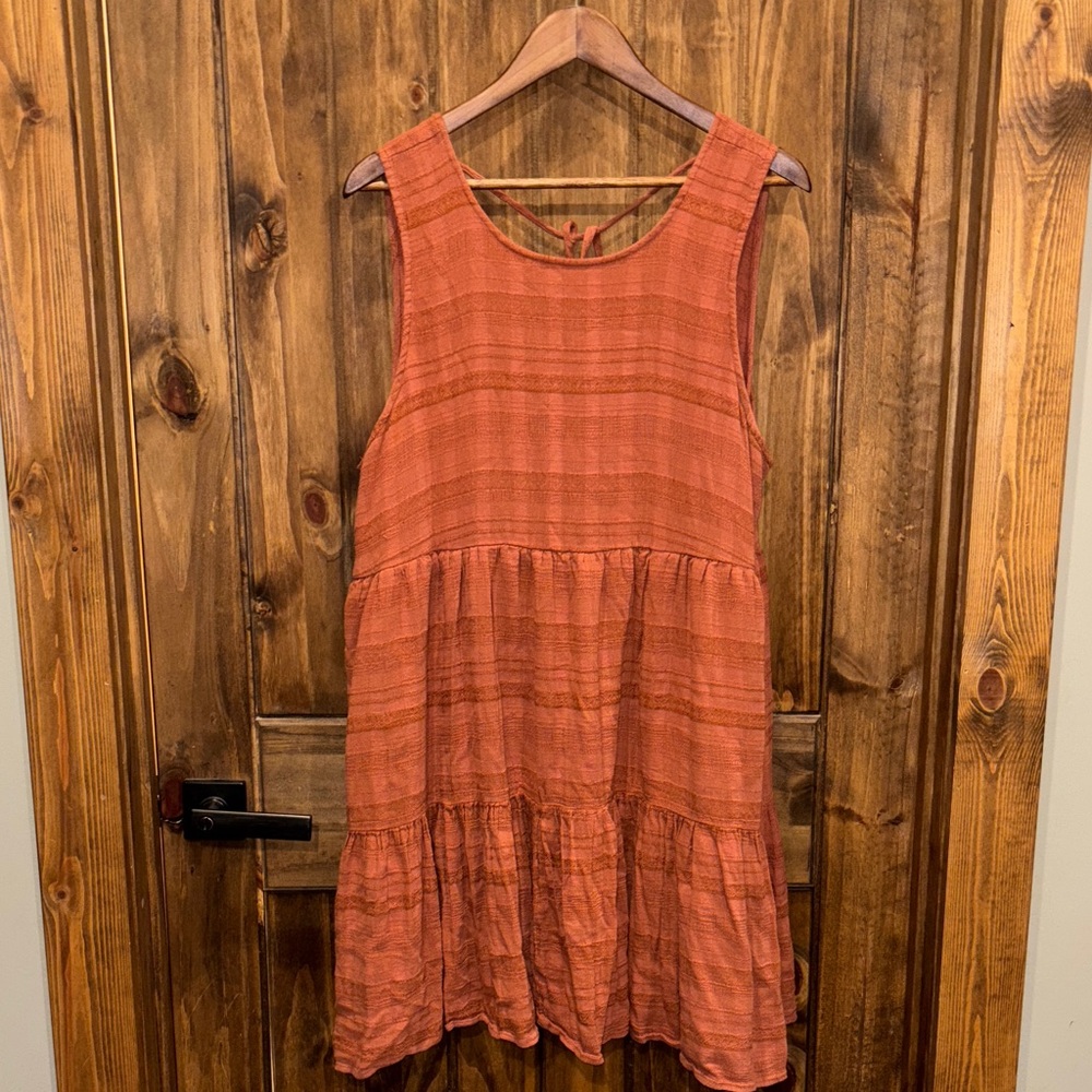 American Eagle Outfitters Rust Mini Dress
